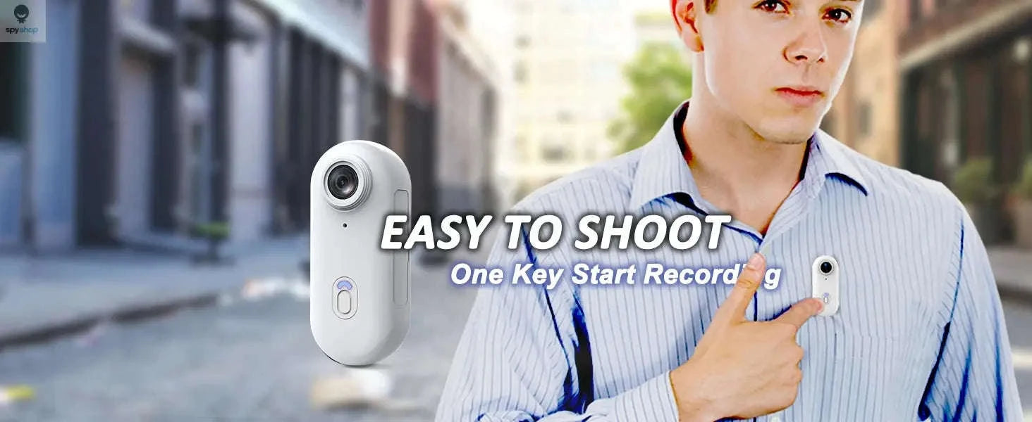 Mini Vlog Camera – 4K Pocket Action Cam with WiFi and Magnetic Mounting-FHD 1080P (BK-Lite) / With 64G TF Card / CHINA