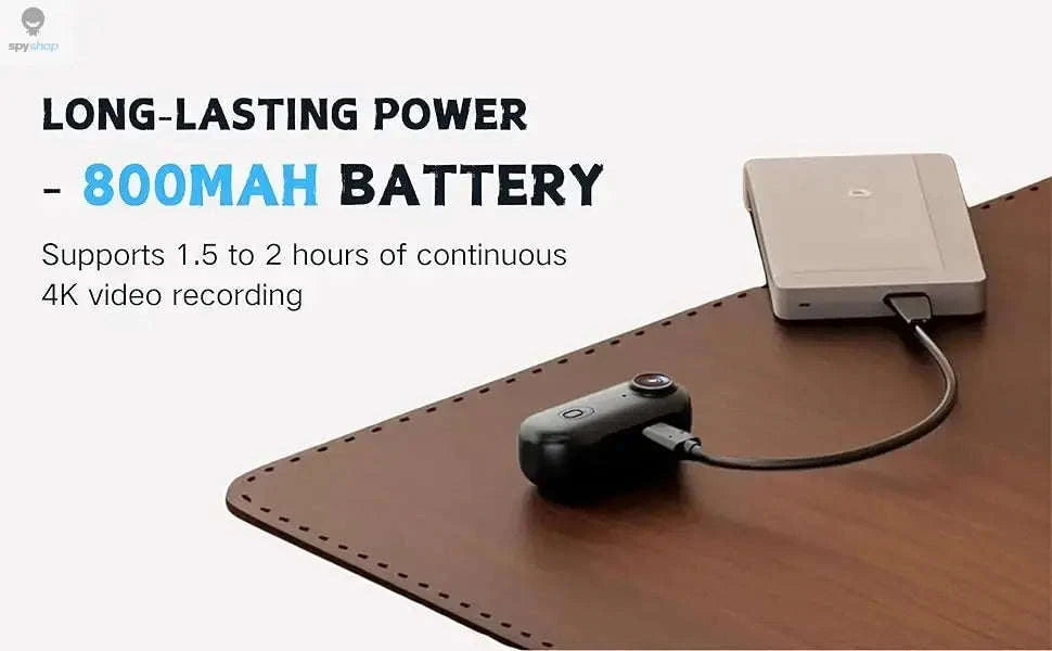 Mini Vlog Camera – 4K Pocket Action Cam with WiFi and Magnetic Mounting-FHD 1080P (BK-Lite) / With 64G TF Card / CHINA