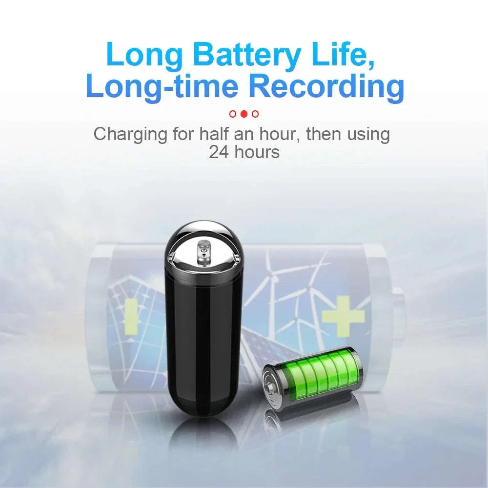Mini Voice Activated Recorder 32GB with Long Battery & Keychain Size-S1 / 32 GB