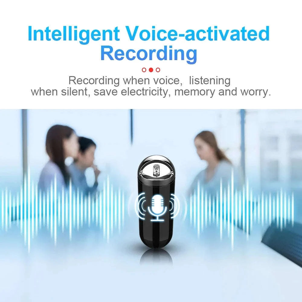 Mini Voice Activated Recorder 32GB with Long Battery & Keychain Size-S1 / 32 GB