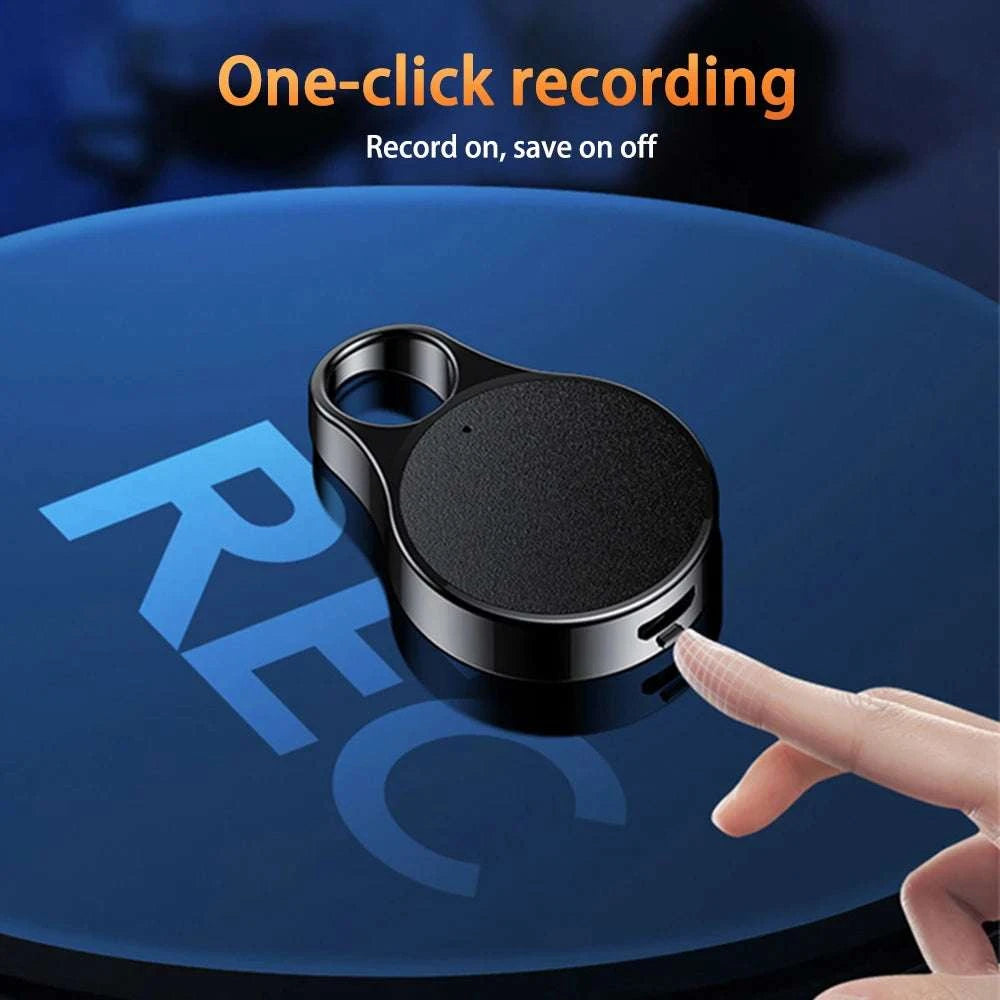 Mini Voice Activated Recorder 8-32GB 20-Hour Audio Dictaphone-Black / 16 GB