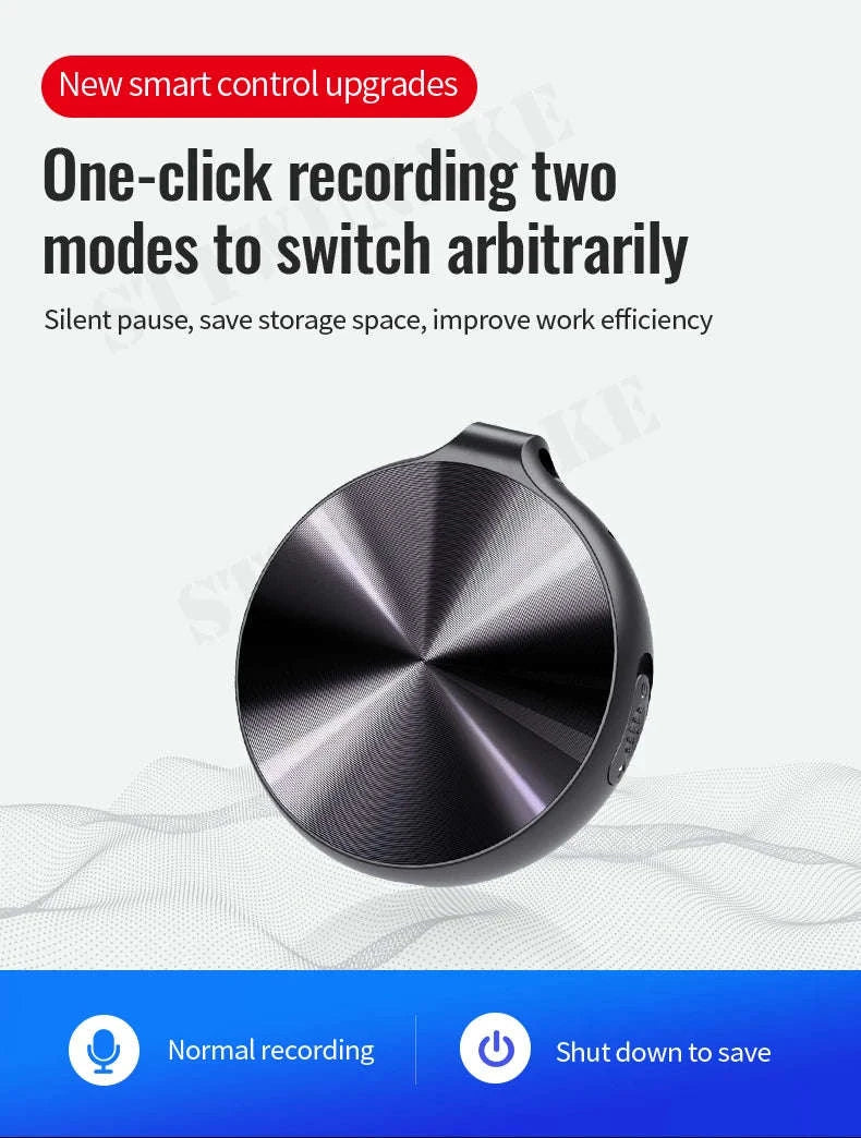 Mini Voice Activated Recorder Necklace Q39-Q39B-Recorder / 16 GB