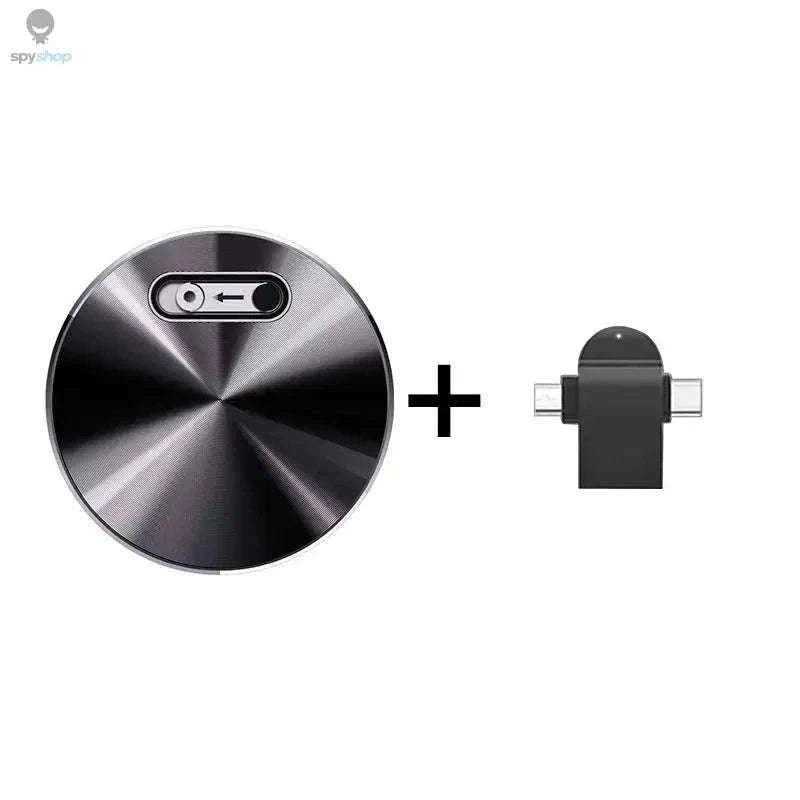 Mini Voice Activated Recorder with Magnetic Mount and OTG-with iPhone OTG