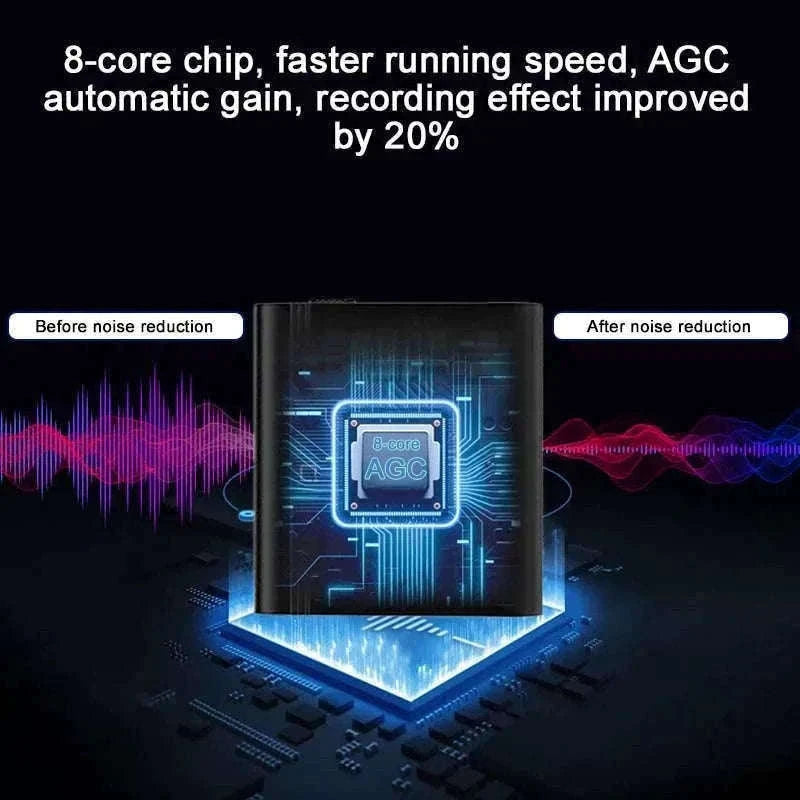 Mini Voice Activated Recorder with OTG Mobile Connectivity-L12 with iPhone OTG / 16 GB