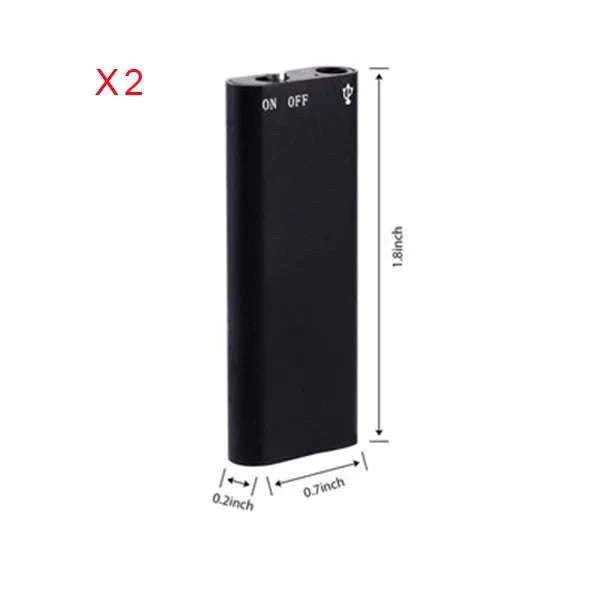 Mini Voice Recorder 8GB–32GB with Voice Activation & Noise Reduction-Q2 / China Mainland / 16 GB