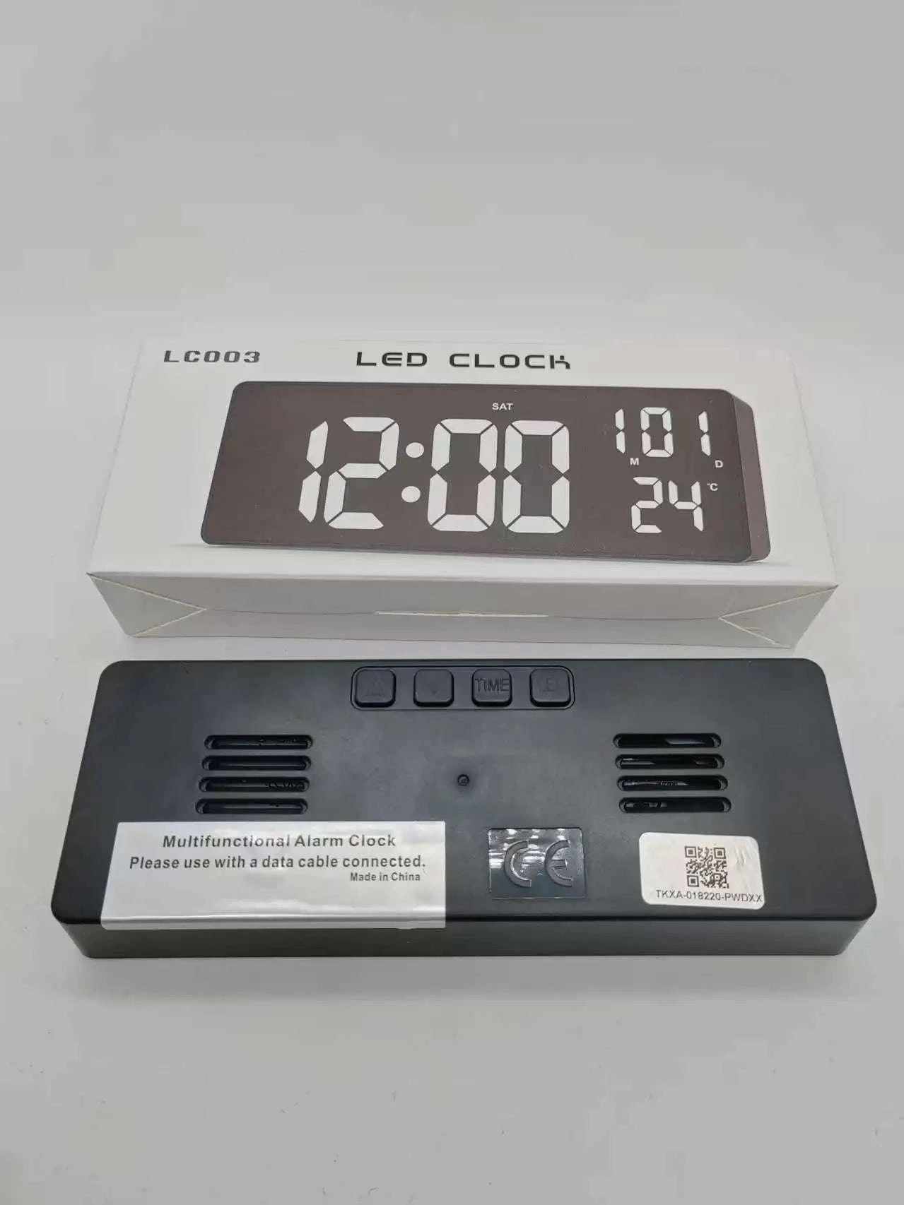 Mini WiFi Clock Camera 1080P Indoor Motion Detection Security Cam-with 64G card