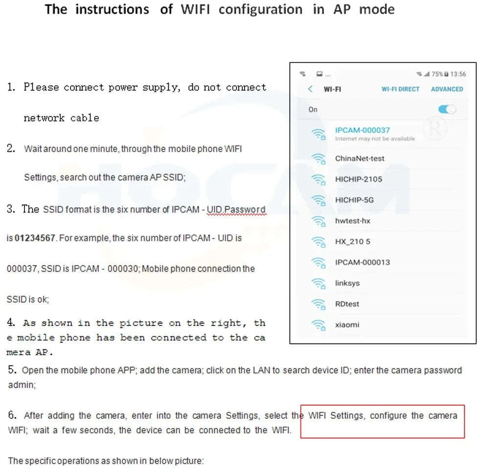 Mini WiFi IP Security Camera with 5MP Recording-2MP 2.8-12mm