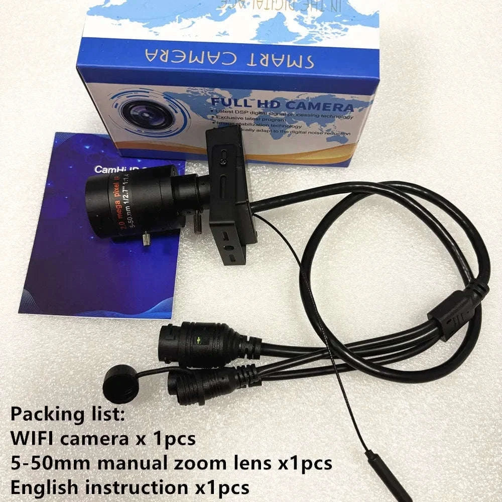 Mini WiFi IP Security Camera with 5MP Recording-2MP 2.8-12mm