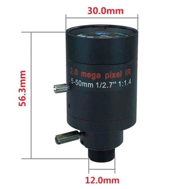 Mini WiFi IP Security Camera with 5MP Recording-2MP 2.8-12mm