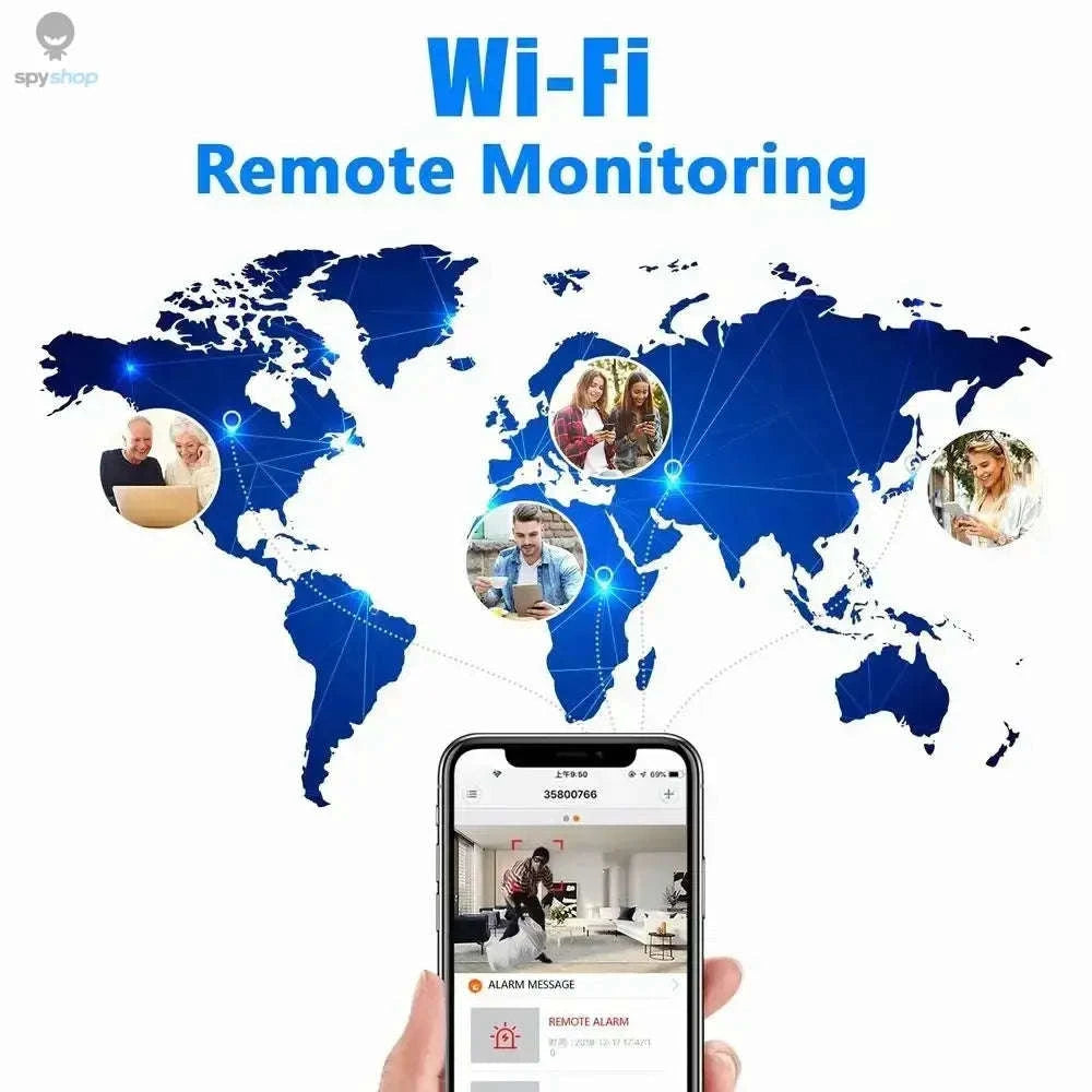 Mini WiFi Security Camera-1080P H6 / NO