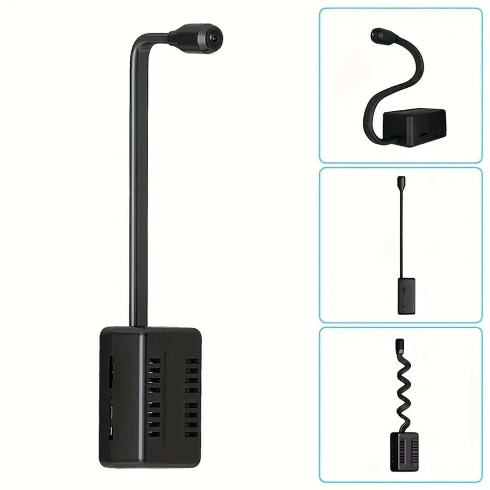Mini WiFi Security Camera 1080P HD with Motion Detection Alerts-Black