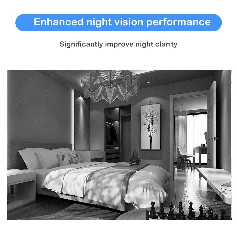Mini WiFi Security Camera 1080P Remote Monitoring with Long Battery-black / Only camera