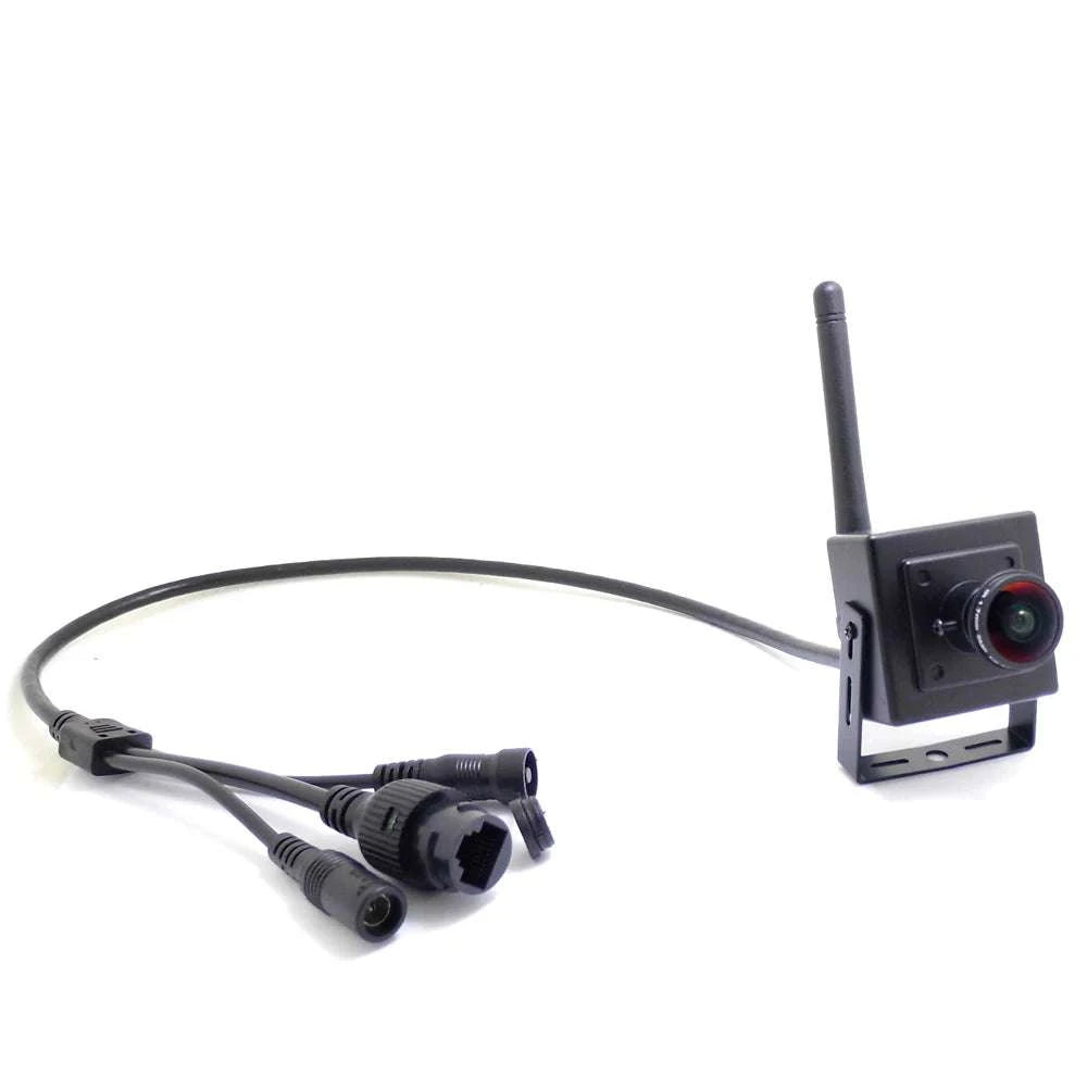 Mini WiFi Security Camera 1080P with 180° Panoramic View & Audio-5MP With Adapter / UK Plug / 1.7mm