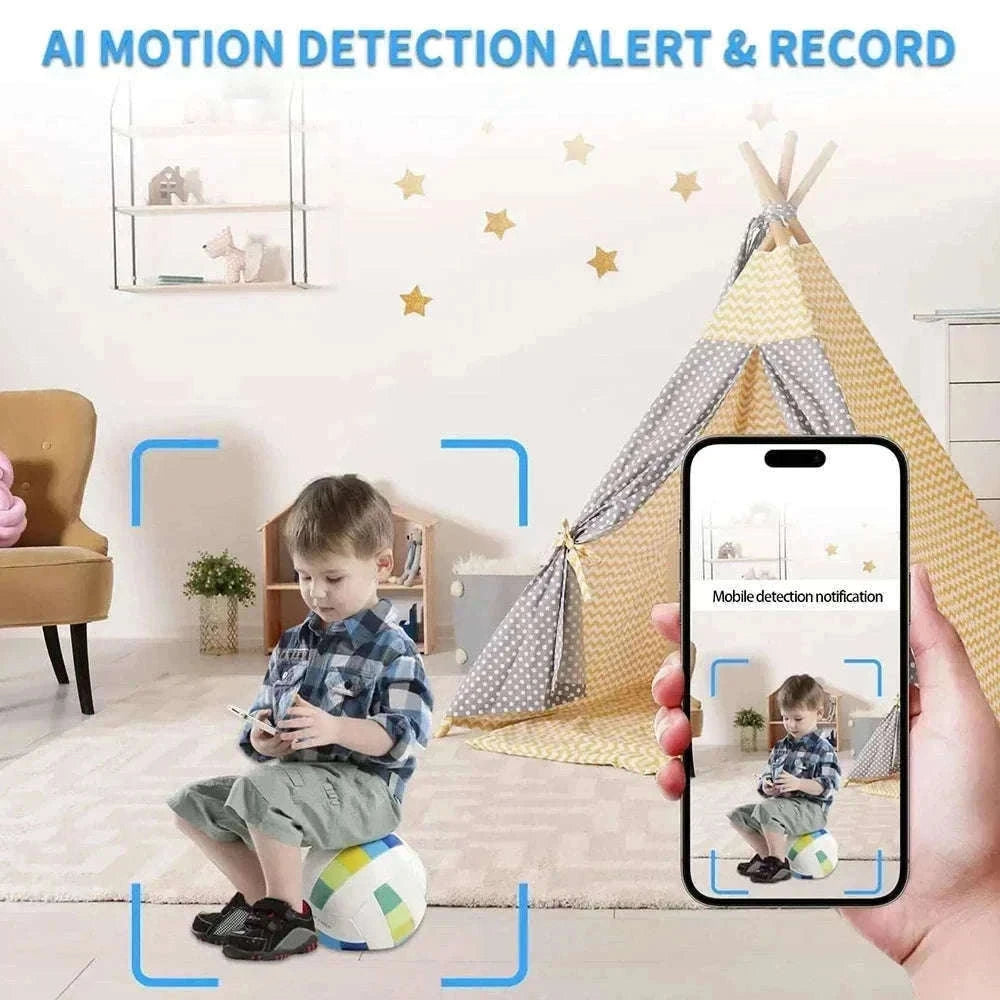 Mini WiFi Security Camera 1080P with Motion Alerts & Remote View-DIY camera IWF / camera with 64GB