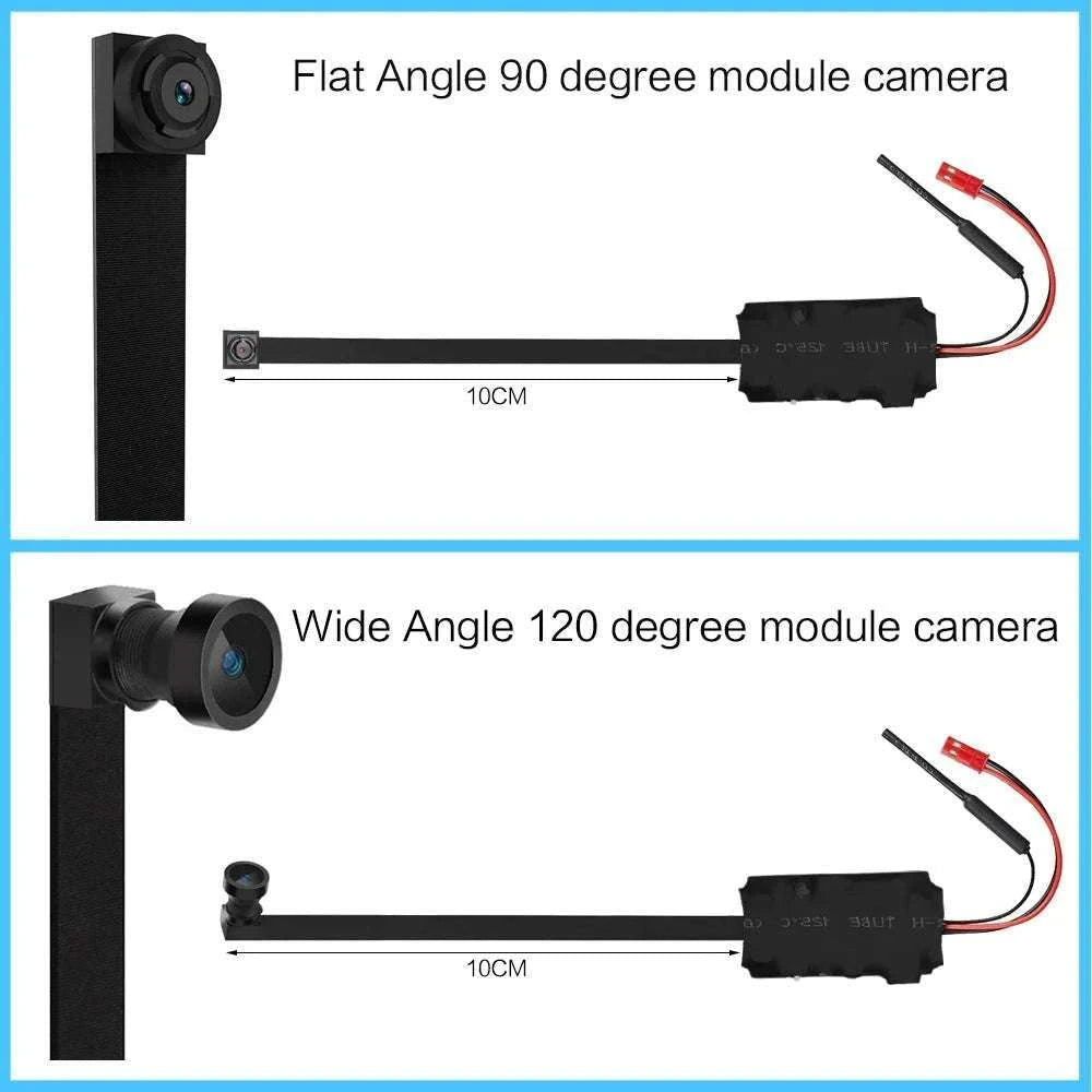 Mini WiFi Security Camera 1080P with Motion Detection & App View-90 degree lens / plus 64GB