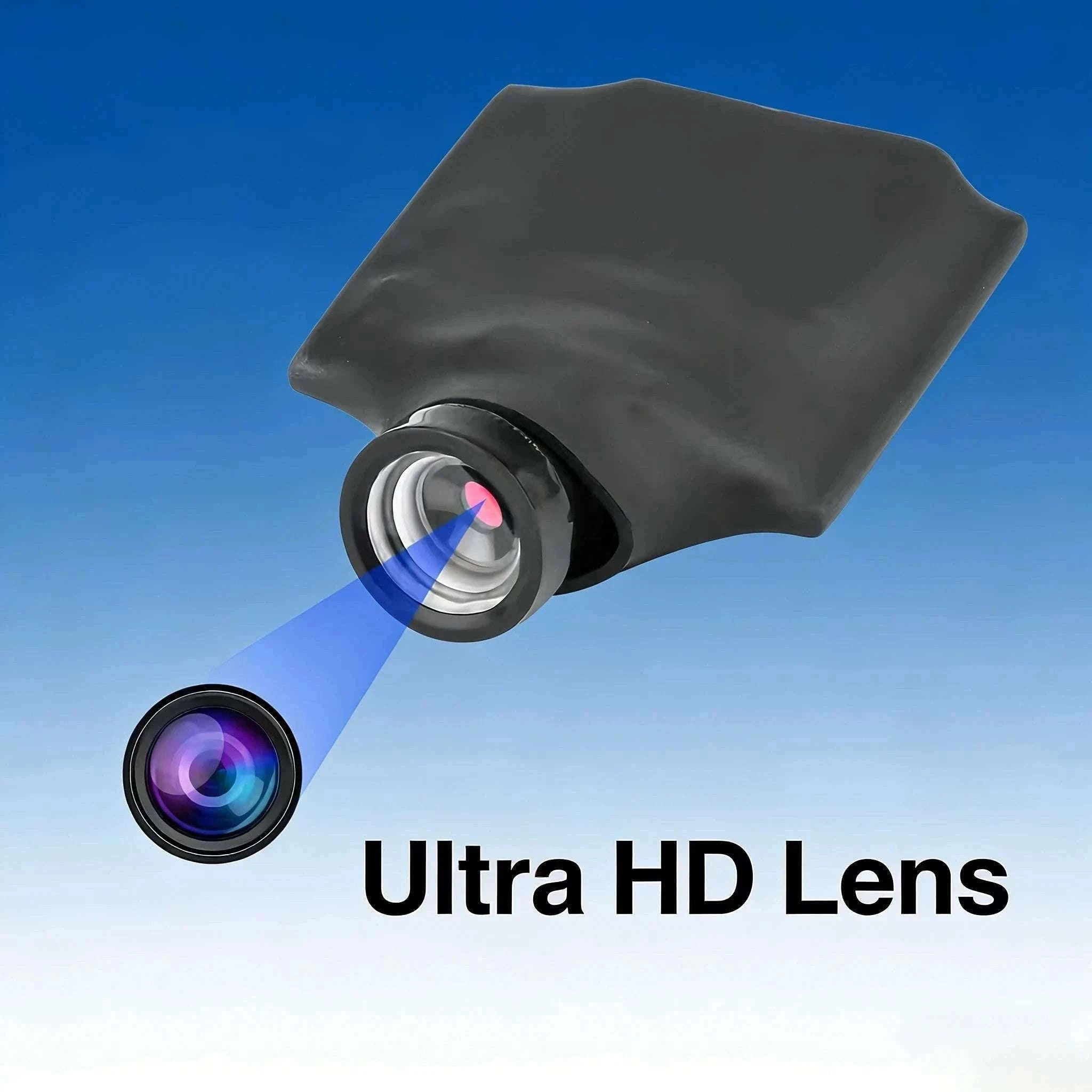Mini WiFi Security Camera 1080P with Motion Detection Remote View-Black / ADD 32G Card