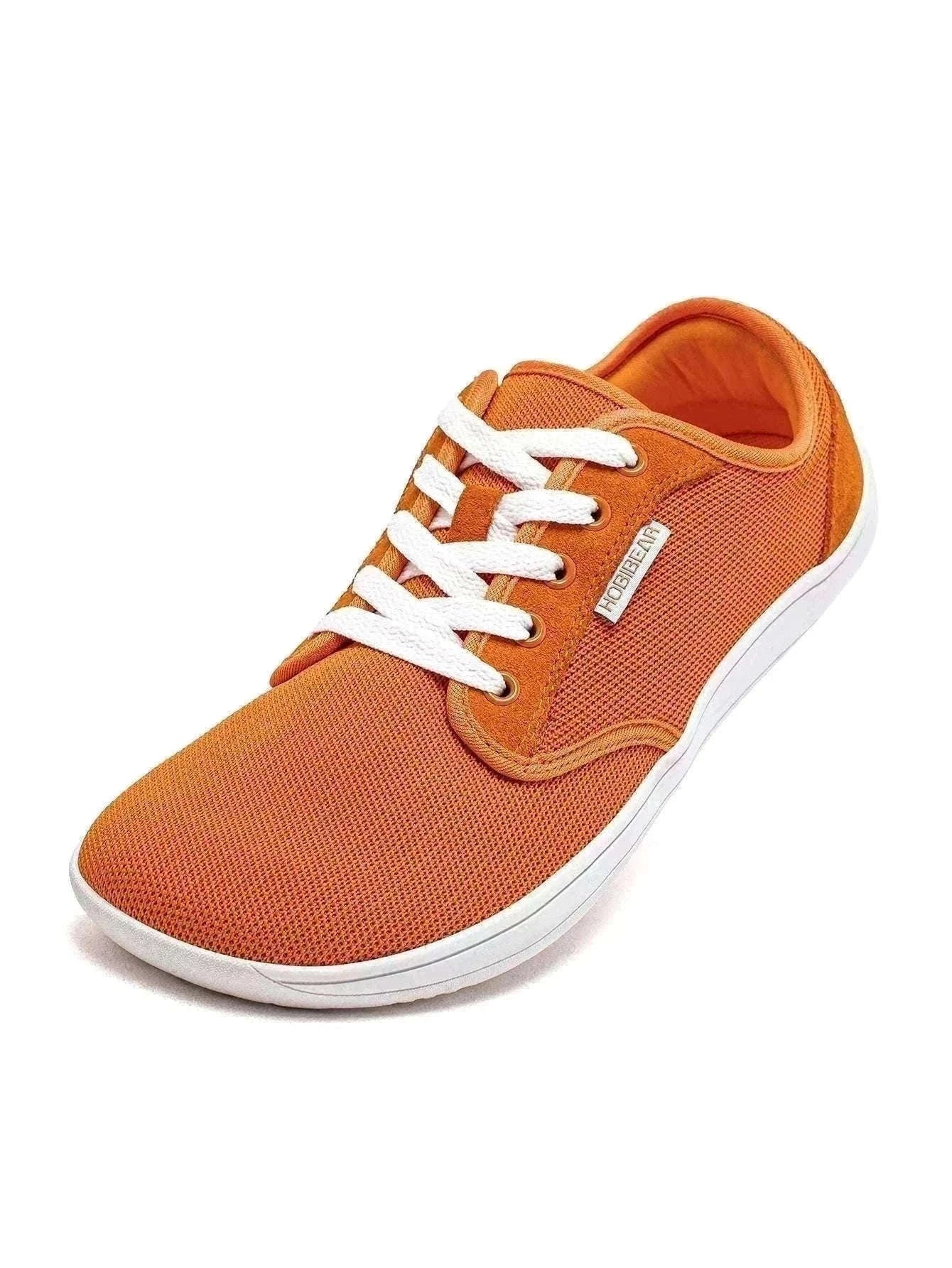 Minimalist Barefoot Shoes Wide Toe Zero Drop Mesh Sneakers-Burgundy / 37