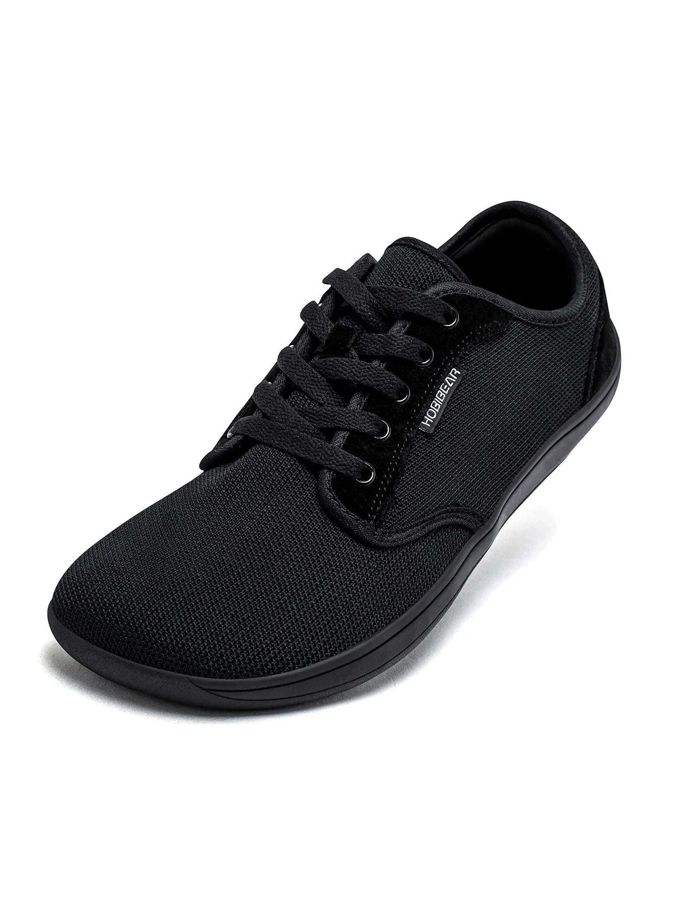 Minimalist Barefoot Shoes Wide Toe Zero Drop Mesh Sneakers-Burgundy / 37