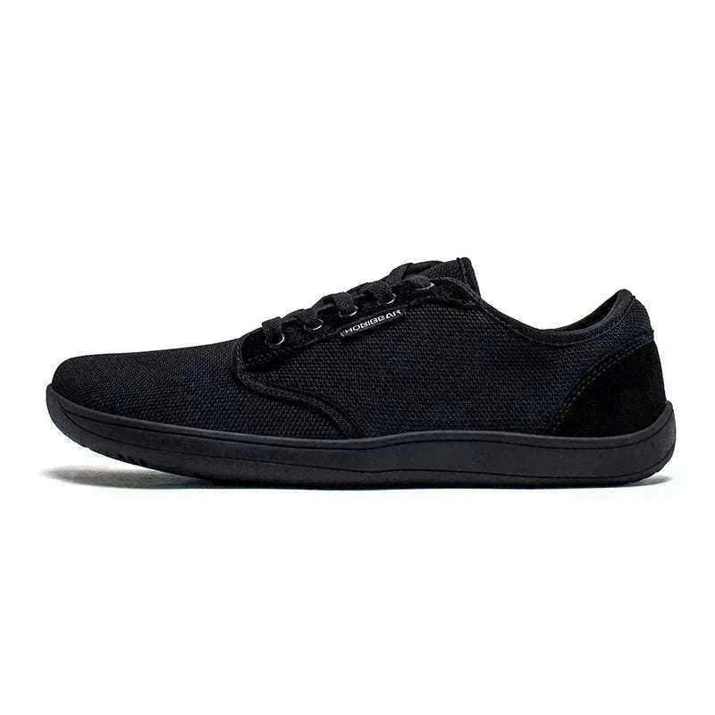 Minimalist Barefoot Shoes Wide Toe Zero Drop Mesh Sneakers-Burgundy / 37