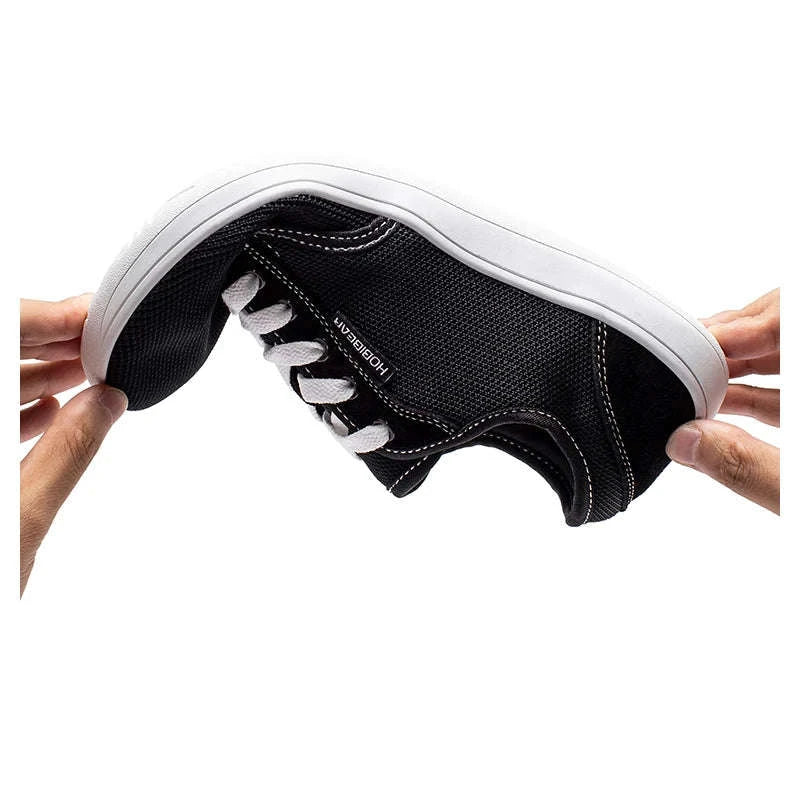 Minimalist Barefoot Shoes Wide Toe Zero Drop Mesh Sneakers-Burgundy / 37