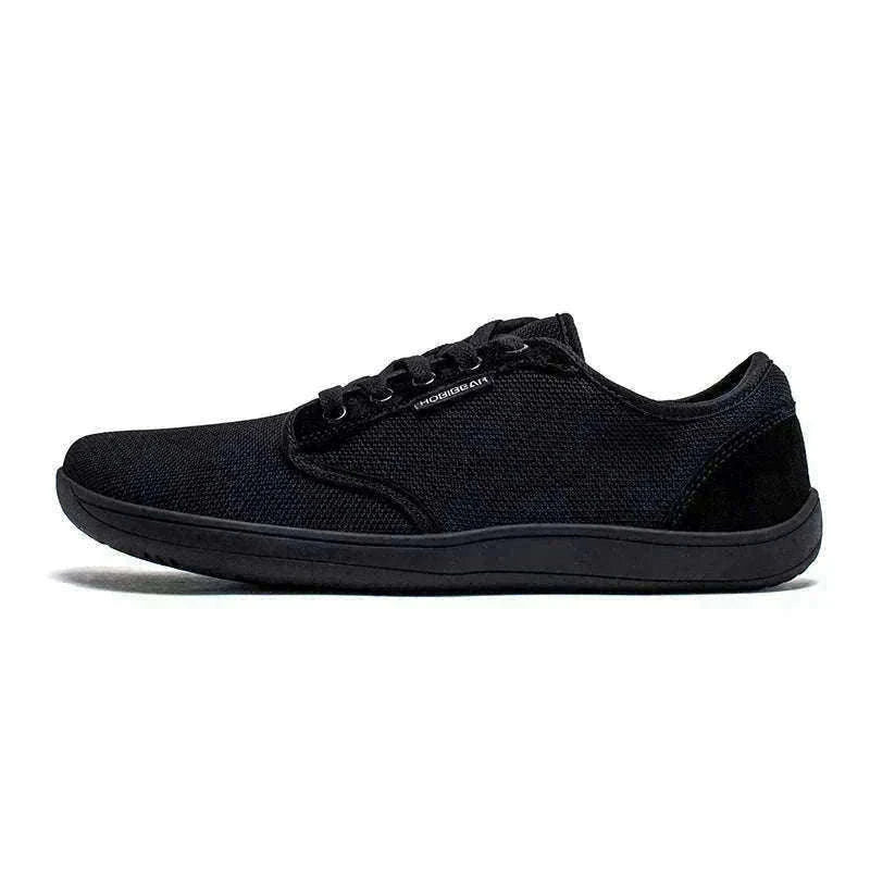 Minimalist Barefoot Shoes Wide Toe Zero Drop Mesh Sneakers-Burgundy / 37