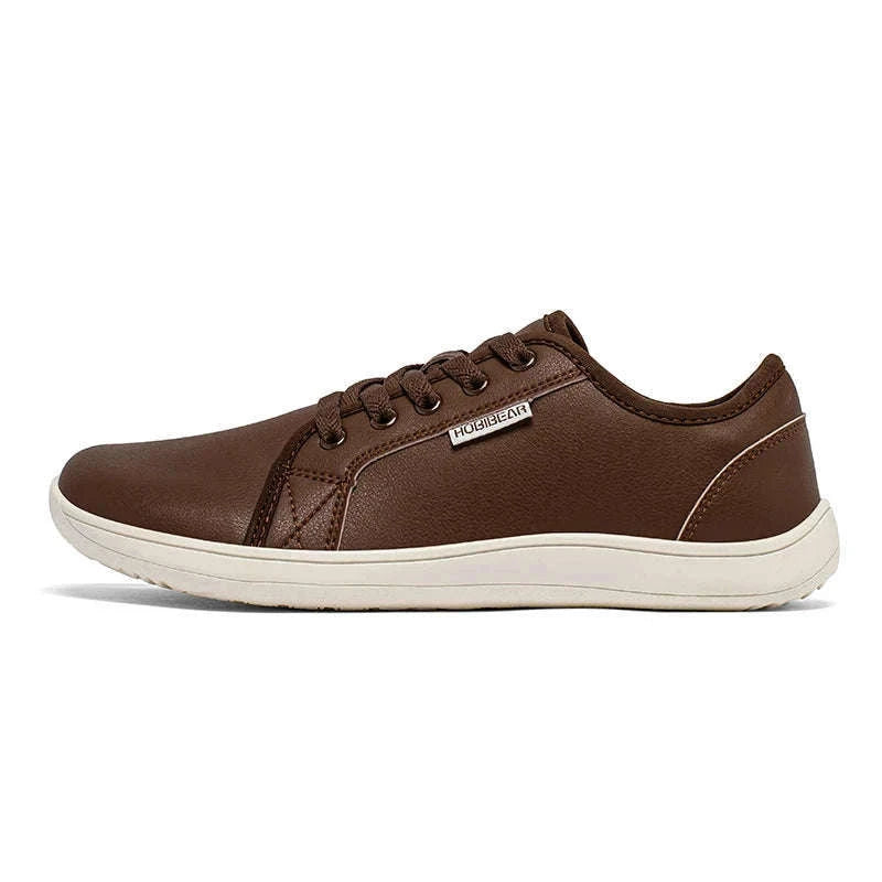 Minimalist Wide Toe Barefoot Zero Drop Casual Shoes-Beige / 41