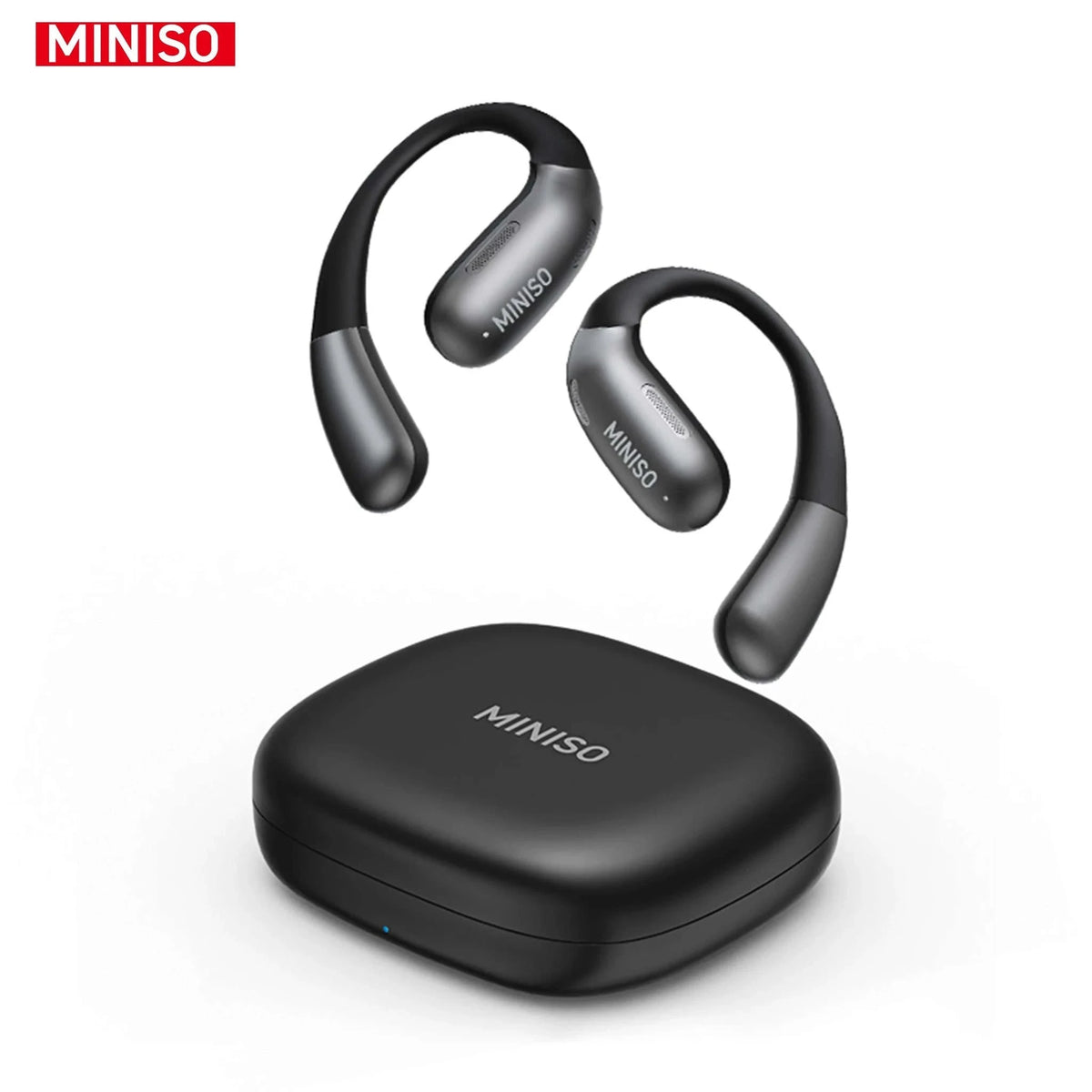 MINISO X28 AI Translator Earphones with Open-Ear Comfort-green / CHINA