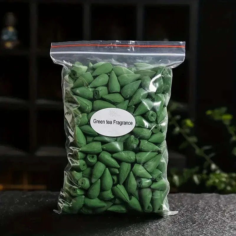 Mixed Waterfall Smoke Backflow Incense Cones in Sandalwood & Lavender-Lavender