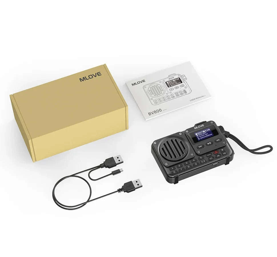MLOVE BV800 Portable Bluetooth Speaker-Default Title