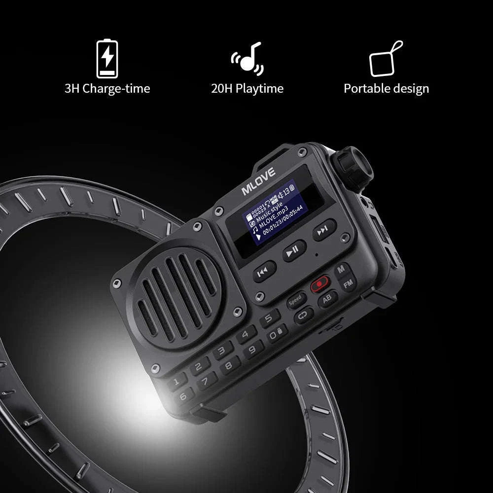 MLOVE BV800 Portable Bluetooth Speaker-Default Title