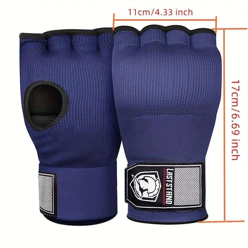 MMA Half Finger Gel Boxing Gloves-B / Other