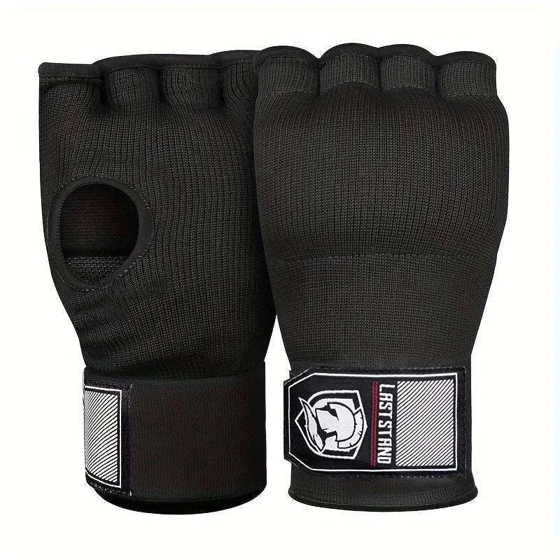 MMA Half Finger Gel Boxing Gloves-B / Other