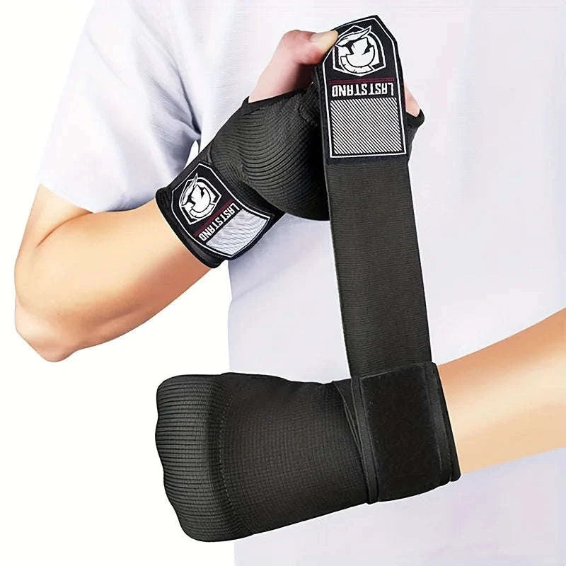MMA Half Finger Gel Boxing Gloves-B / Other