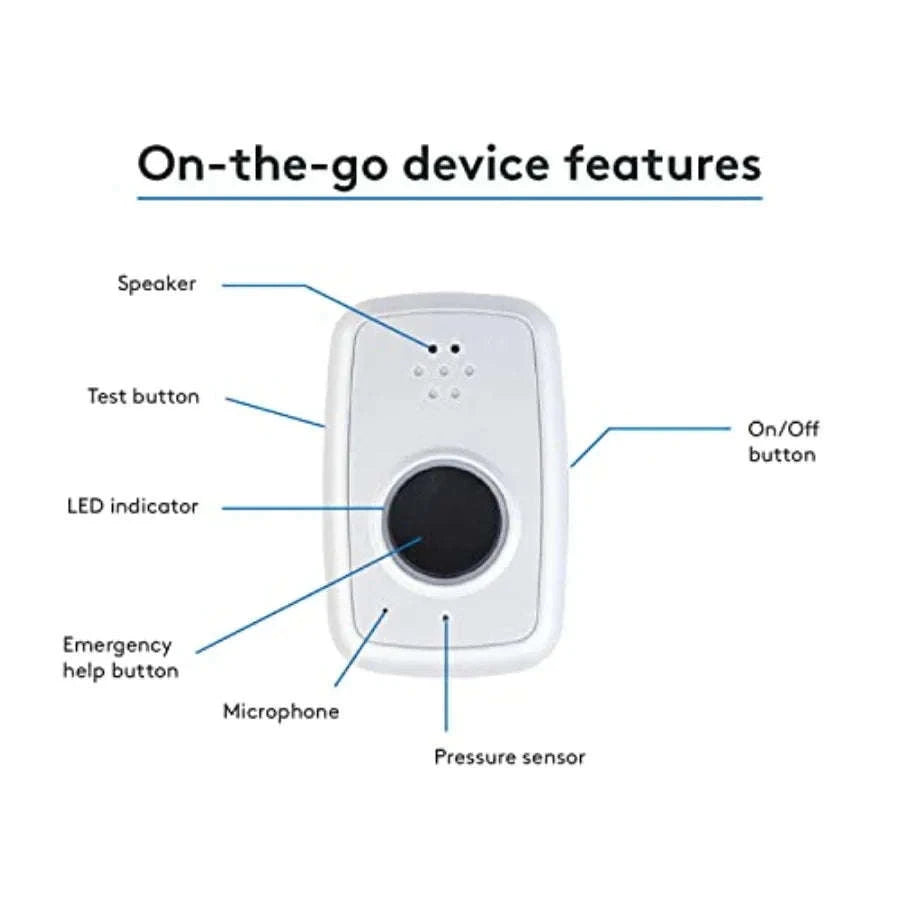 Mobile Medical Alert System for Seniors with GPS and Panic Button-United States / FallDetectionPendant