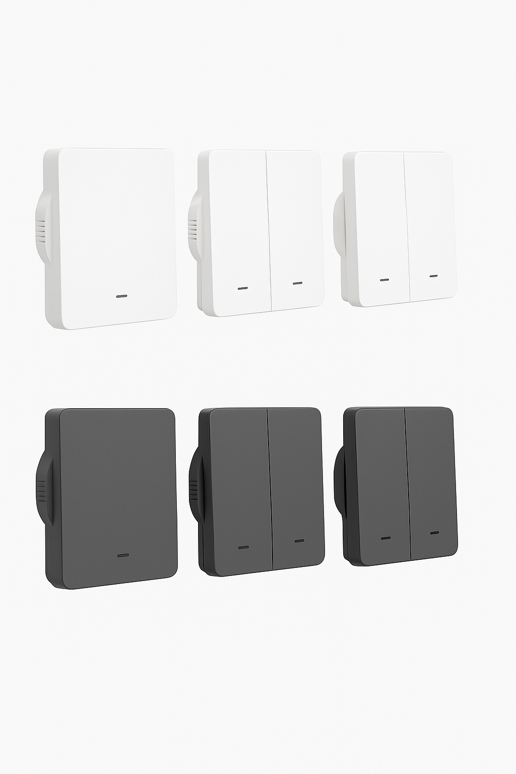 MOES Tuya ZigBee Smart Light Switch No Neutral Wire No Capacitor Needed Smart Life 2/3 Way Works with Alexa Google Home 2mqtt