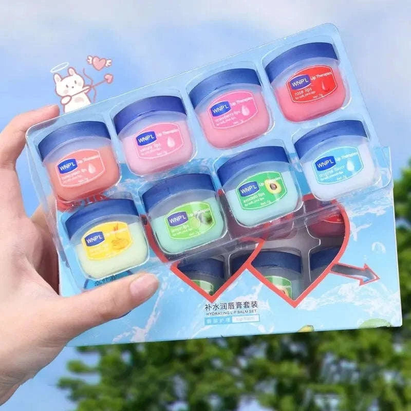 Moisturizing Lip Balm Set – Natural Hydrating Color-6pcs