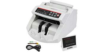 Money Counter Machine 1000 Bills/Min with UV MG Detection-White / United States