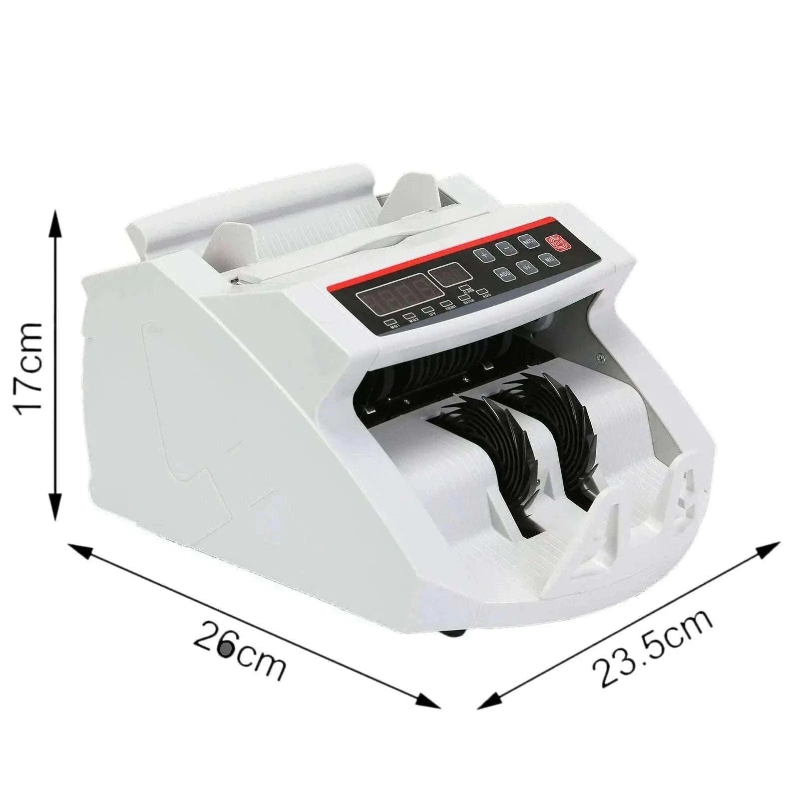 Money Counter Machine with UV MG IR DD Detection for USD and EUR-Gray / Poland