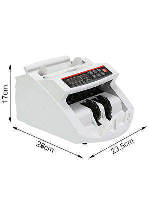Money Counter Machine with UV MG IR DD Detection for USD and EUR-Gray / Poland