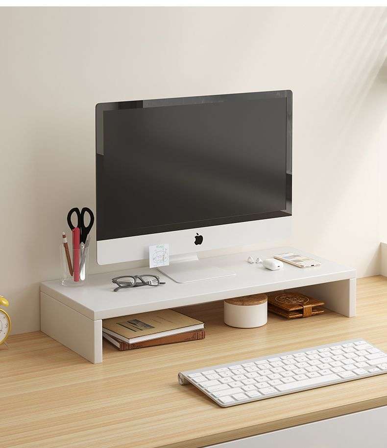 Monitor Riser Stand with Storage – Desk Organizer for Laptop and Screen-C