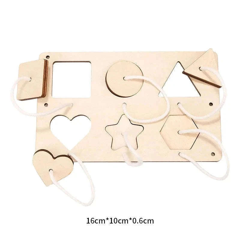 Montessori Busy Board DIY Activity Accessories for Toddlers-Teether-251Y