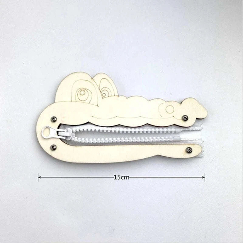 Montessori Busy Board DIY Wooden Puzzle-dog