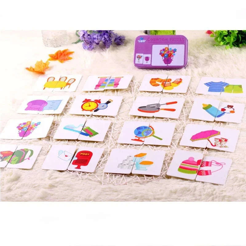Montessori Wooden Puzzle Educational Toy-Livestock T178