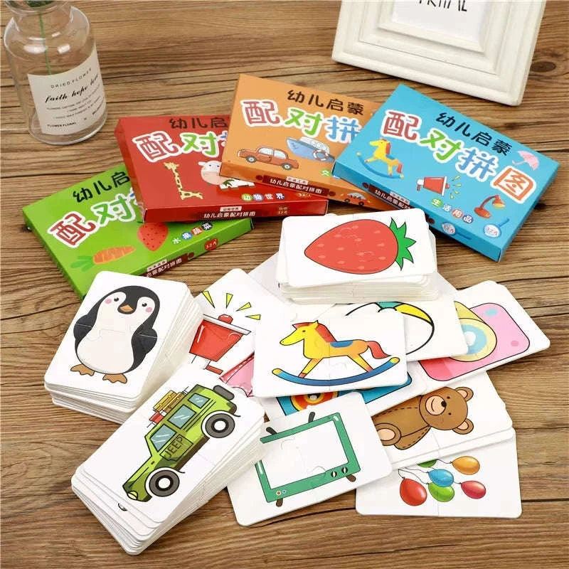 Montessori Wooden Puzzle Educational Toy-Livestock T178