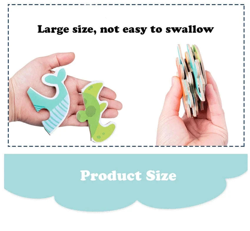 Montessori Wooden Puzzle Educational Toy-Livestock T178