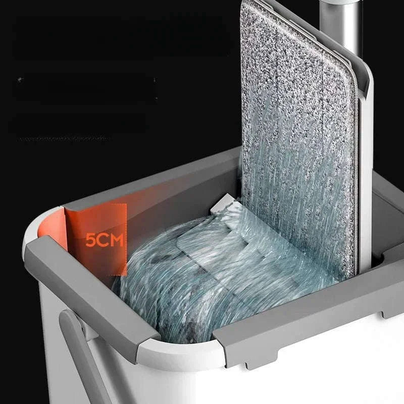 Mop with Bucket Set for Quick Wet & Dry Floor Cleaning-United States / Mop Set