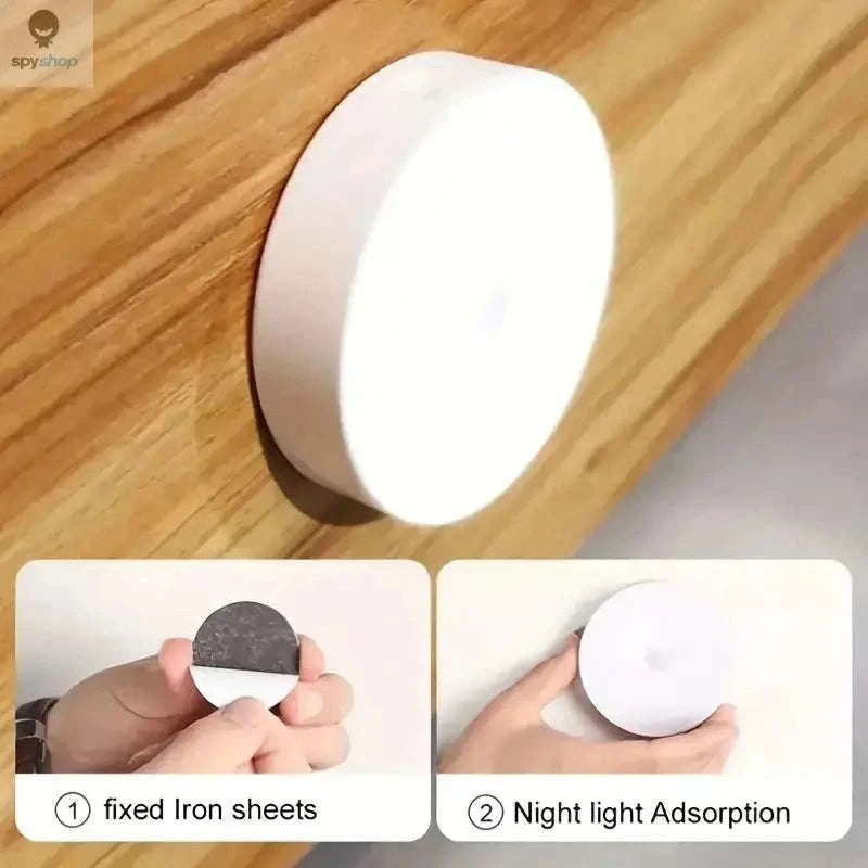 Motion Sensor Night Light – Wireless LED Lamp for Safe, Hands‑Free Illumination-Warm White