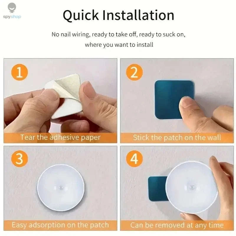 Motion Sensor Night Light – Wireless LED Lamp for Safe, Hands‑Free Illumination-Warm White