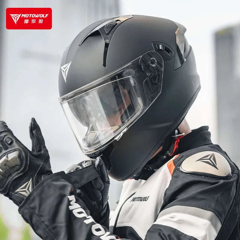 Motorcycle Anti Fog Film for Full Face Helmet Shield-MDL1912B