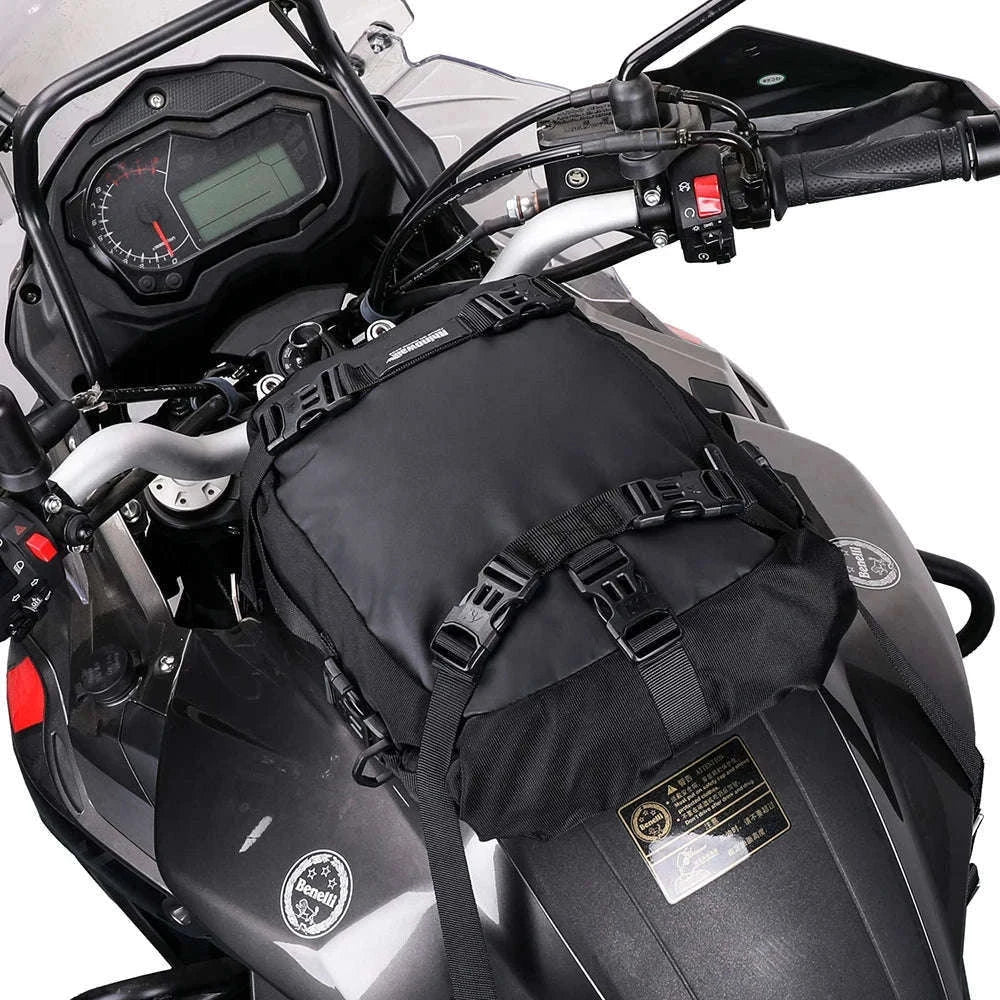 Motorcycle Back Seat Waterproof Bag 10L / 20L / 30L Travel Storage-Yellow 10L / China Mainland
